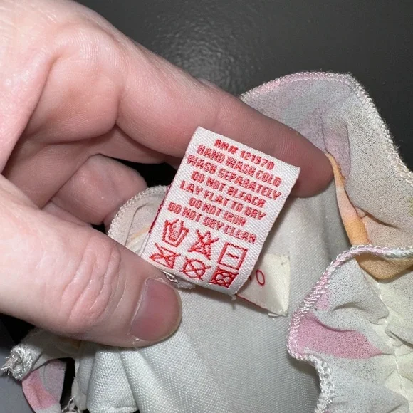 Flying Tomato Floral Pastel Ruffle-Trim Mini Dress - Picture 5 of 7